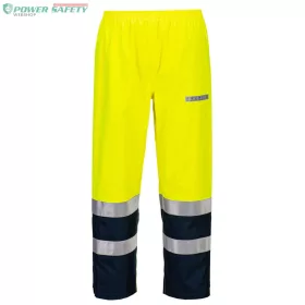 Bizflame Rain+ Hi-Vis Light Arc nadrág - Sárga/Navy