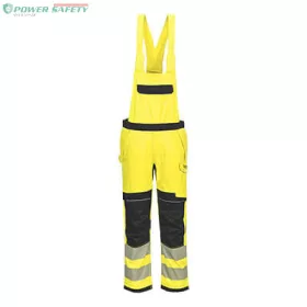 PW3 FR Modaflame Hi Vis kantáros nadrág - Sárga/Fekete