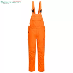 Work FR Bib and Brace - Narancs
