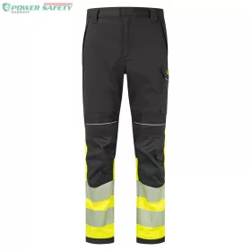 PW3 Modaflame Work Hi-Vis Class 1 FR nadrág - Sárga/Fekete