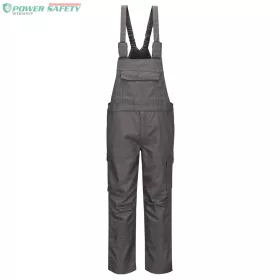 Bizflame Industry Bib & Brace - Szürke