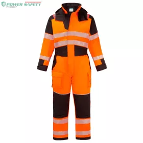   PW3 Modaflame Rain+ Hi-Vis Multi-Norm FR téli overál - Narancs/Fekete