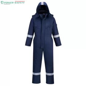 FR Anti-Static lángálló téli overál - Navy