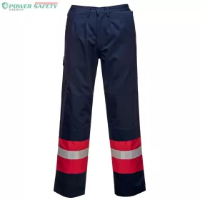 Bizflame Plus kéttónusú nadrág - Navy