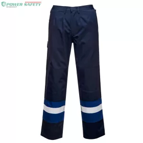 Bizflame Plus kéttónusú nadrág - Navy/Royal