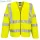 Bizflame Hi-Vis FR hosszú ujjú cipzáras mellény - Sárga