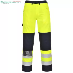 HiVis Multi-Norm nadrág - Sárga/Navy