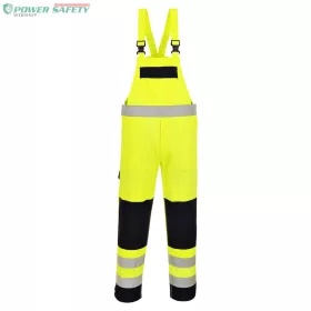 HiVis Multi-Norm mellesnadrág - Sárga/Navy