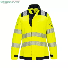   PW3 FR Modaflame Hi-Vis női lángálló kabát - Sárga/Fekete