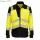 PW3 Modaflame Knit Hi-Vis FR lángálló teljes cipzáras pulóver - Sárga/Fekete