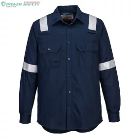 FR Lightweight könnyű lángálló antisztatikus ing - Navy