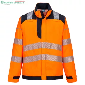 PW3 FR Modaflame HVO lángálló munkakabát - Narancs/Navy