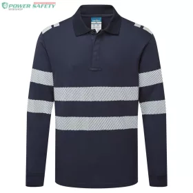 PW3 Modaflame lángálló hosszú ujjú pólóing - Navy