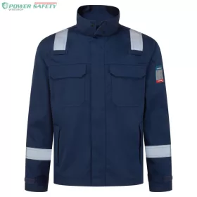 Bizflame Work+ FR lángálló kabát - Navy