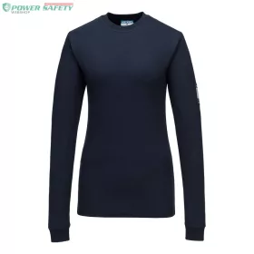 Modaflame Knit FR női hosszú ujjú póló - Navy