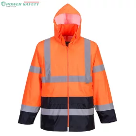 Hi-Vis Classic Contrast esődzseki - Narancs/Navy