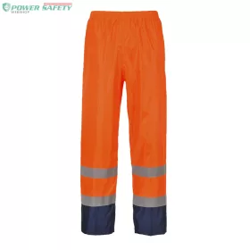 Hi-Vis Classic Contrast esőnadrág - Narancs/Navy