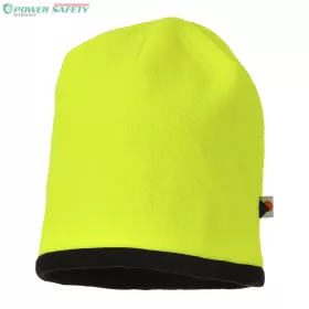 Kifordítható HiVis sapka - Sárga/Fekete
