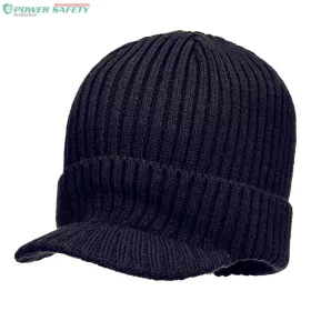 Beanie sapka csúcsos silddel - Navy