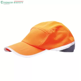 Hi-Vis Baseball sapka - Narancs/Navy