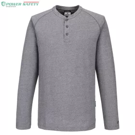 KA3 Henley Top - Zoom szürke