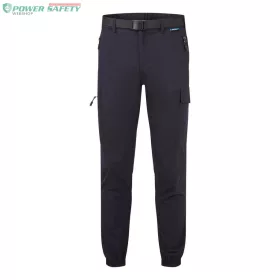 Stretch könnyű, mandzsettás nadrág - Navy