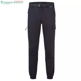 Stretch könnyű, mandzsettás nadrág - Navy (Rövid)