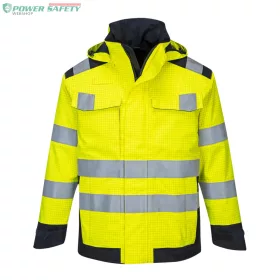 Modaflame Rain Multi Norm Arc kabát - Sárga/Navy