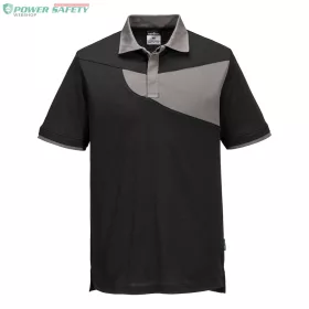 Pw2 Pólóing S/S - Fekete/Z szürke