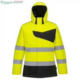 PW2 Hi-Vis télikabát - Sárga/Fekete