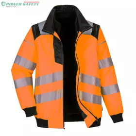 PW3 Hi-Vis 3-in-1 Pilota kabát - Narancs/Fekete