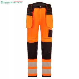 PW3 Hi-Vis Stretch Holster nadrág - Narancs/Fekete