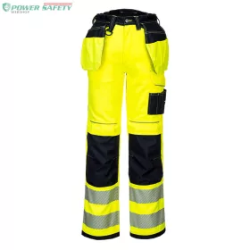 PW3 Hi-Vis Stretch Holster nadrág - Sárga/Fekete