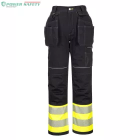 PW3 Hi-Vis Class 1 Holster nadrág - Sárga/Fekete