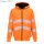 PW321 Hi-Vis cipzáras téli kapucnis pulcsi - Narancs