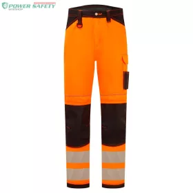 PW3 Hi-Vis nadrág - Narancs/Fekete