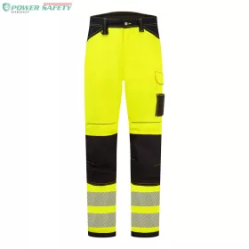 PW3 Hi-Vis nadrág - Sárga/Navy (Rövid)