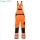 PW3 Hi-Vis kantáros nadrág - Narancs/Fekete