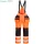 PW3 Hi-Vis kantáros nadrág - Narancs/Fekete