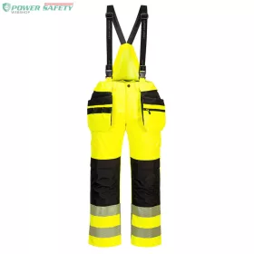 PW3 Hi-Vis kantáros nadrág - Sárga/Fekete
