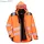 PW3 Hi-Vis 3-in-1 kabát - Narancs/Fekete