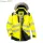 PW3 Hi-Vis Parka télikabát - Sárga/Fekete