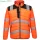 PW3 Hi-Vis Baffle kabát - Narancs/Fekete