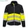 PW3 Hi-Vis Class 1 Softshell kabát (3L) - Fekete/Sárga