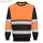 PW3 Hi-Vis Class 1 pulóver - Narancs/Fekete