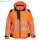 PW3 Hi-Vis női esőkabát - Narancs/Fekete