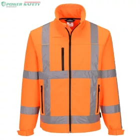 RWS Hi-Vis softshell kabát (3L) - Narancs