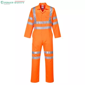 Hi-Vis polipamut overall - Narancs