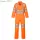 Hi-Vis polipamut overall - Narancs (Hosszított)