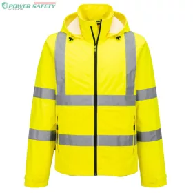 Hi-Vis könnyű, összecsomagolható dzseki - Sárga